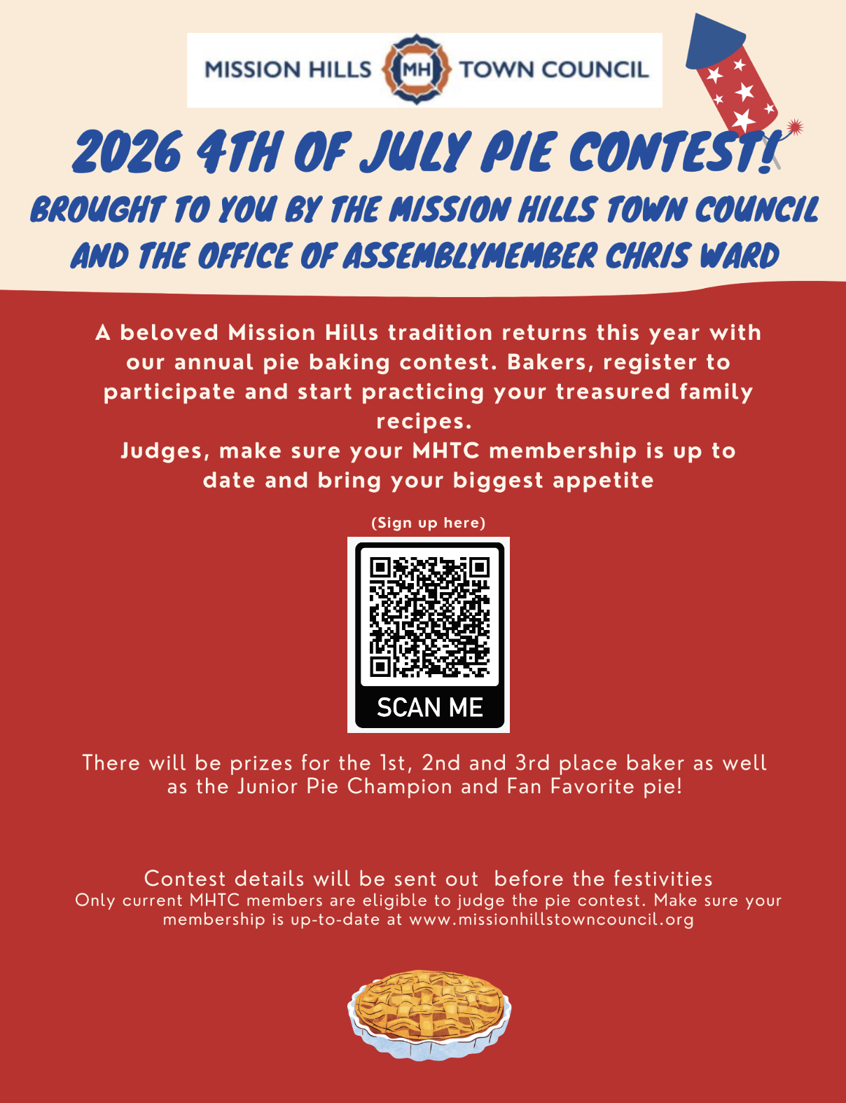 4th of July Pie Contest